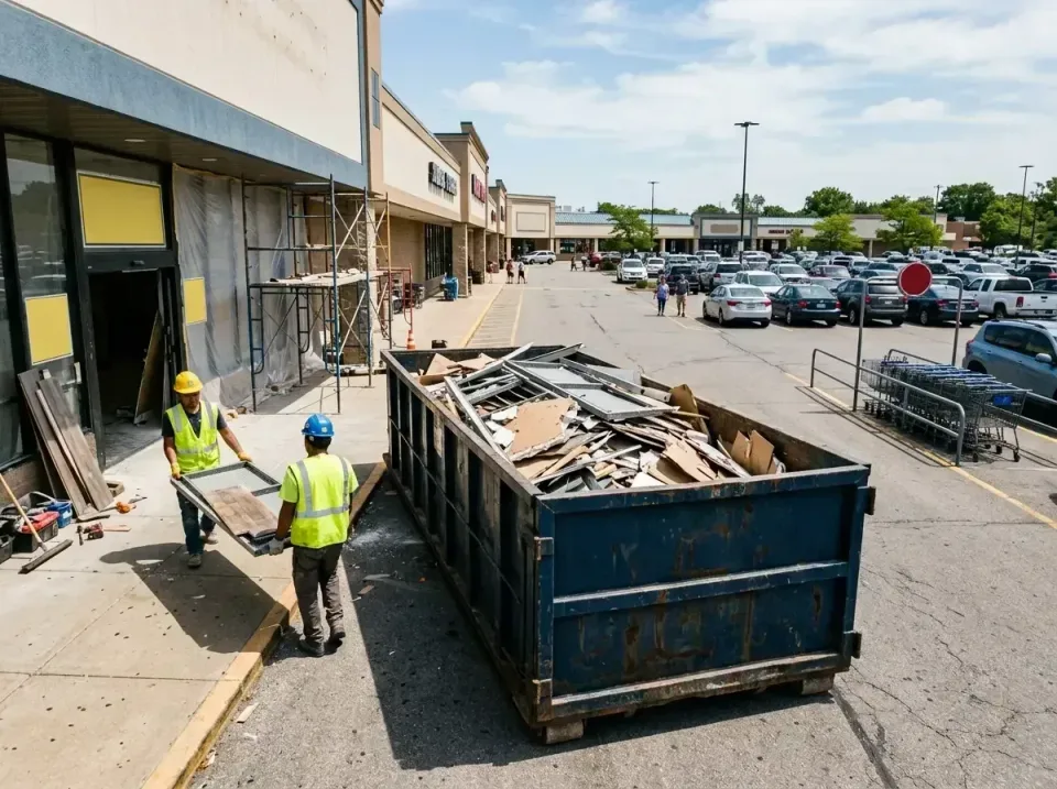 retail-store-renovation-debris-003 — frequently asked questions, Roll-off Dumpster Rentals in Baxley, GA